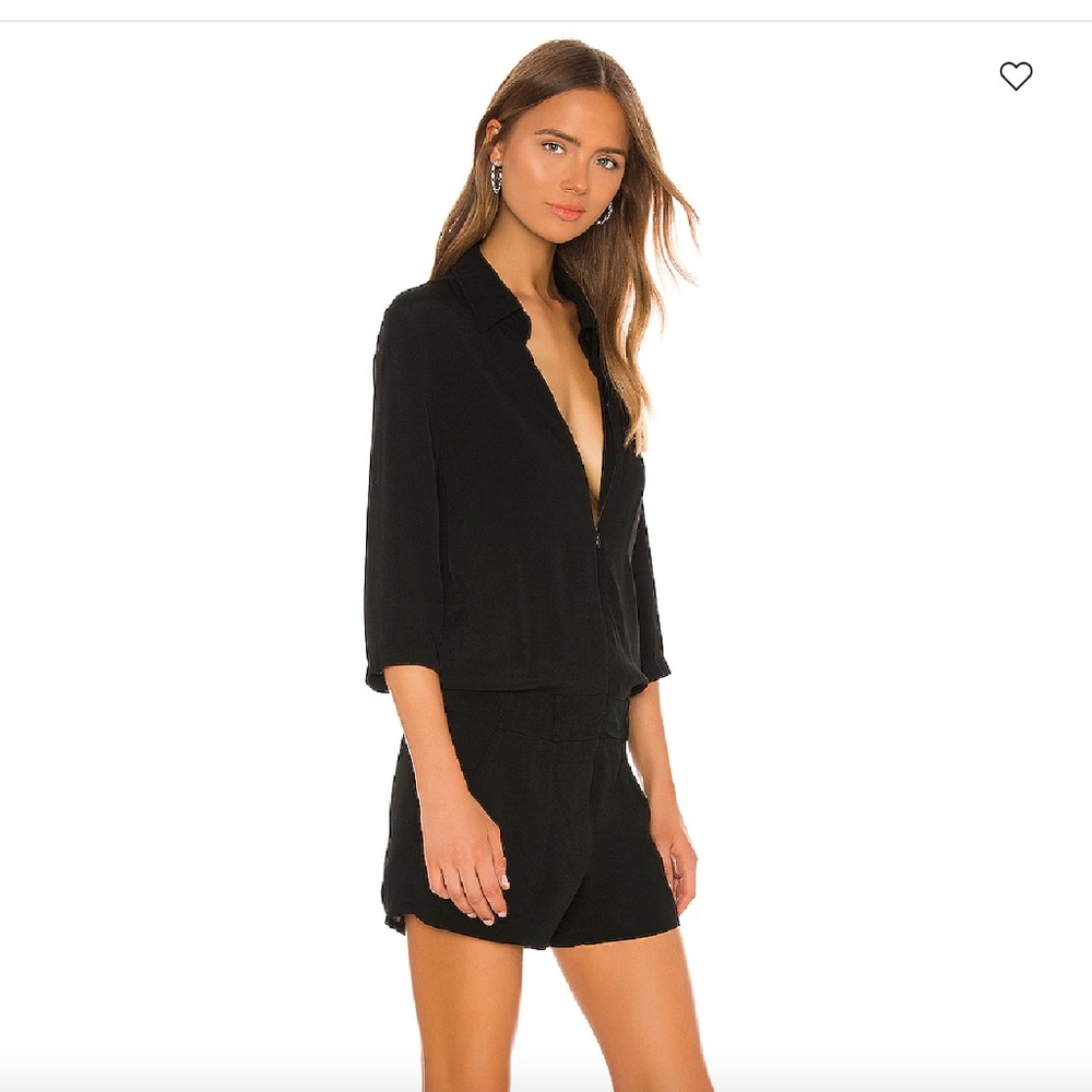 NWT! Monrow Zip Up Romper